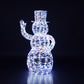 Iridescent Dickensian Snowman