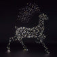 1.4 Grey Flexi Woburn Stag With Branch Antlers