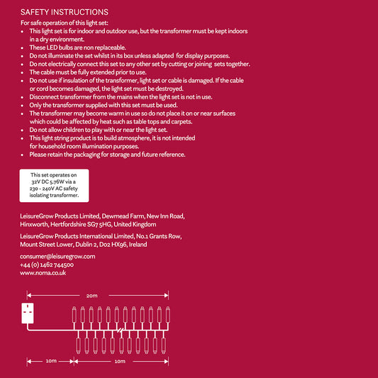 720 Multicolour Multifunction Cluster Lights With 12 Stakes
