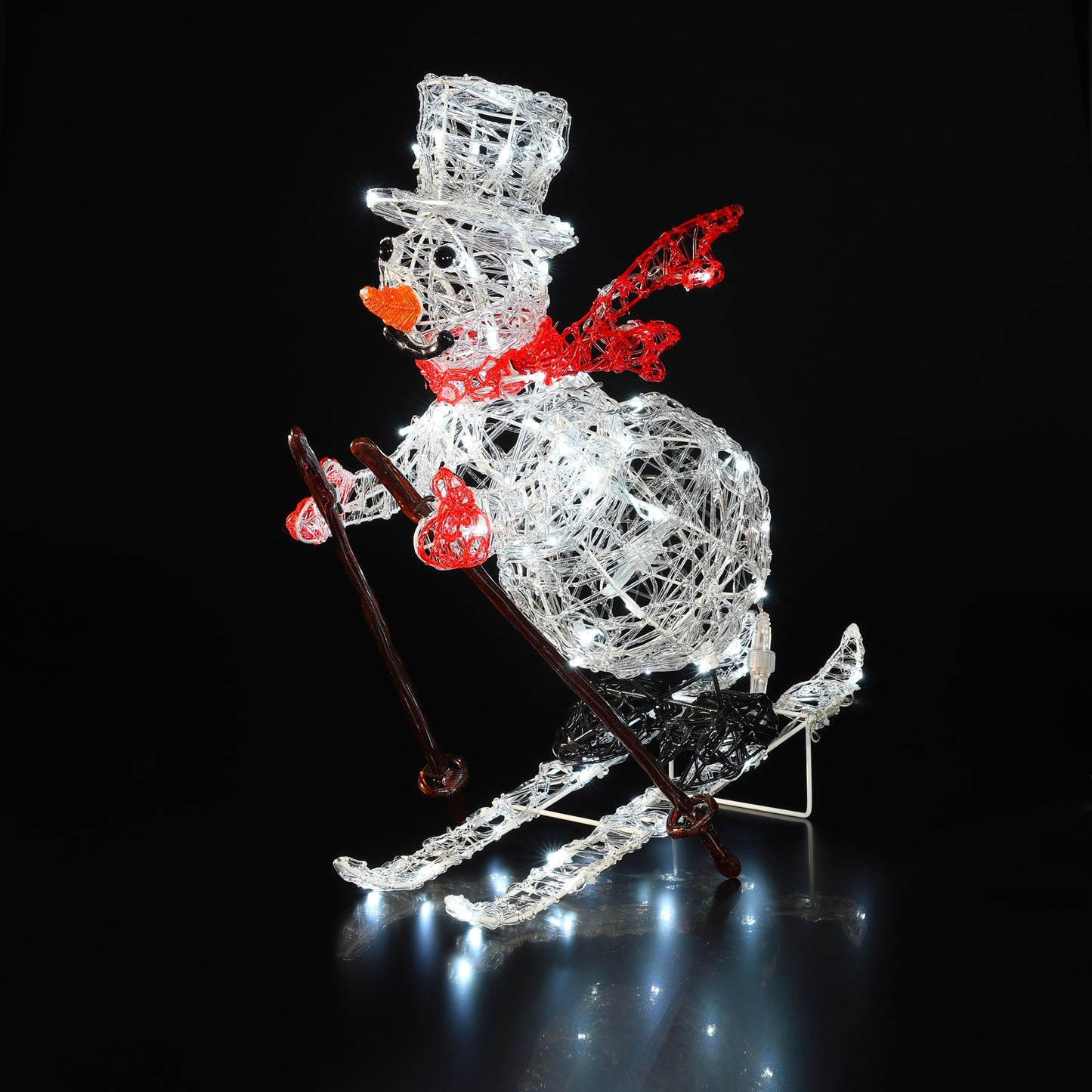 50CM Skiing Snowman