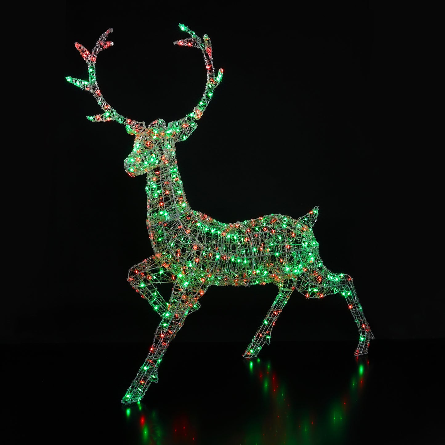 Spectrum 1.4M Spun Acrylic Woburn Stag With Wire Antlers