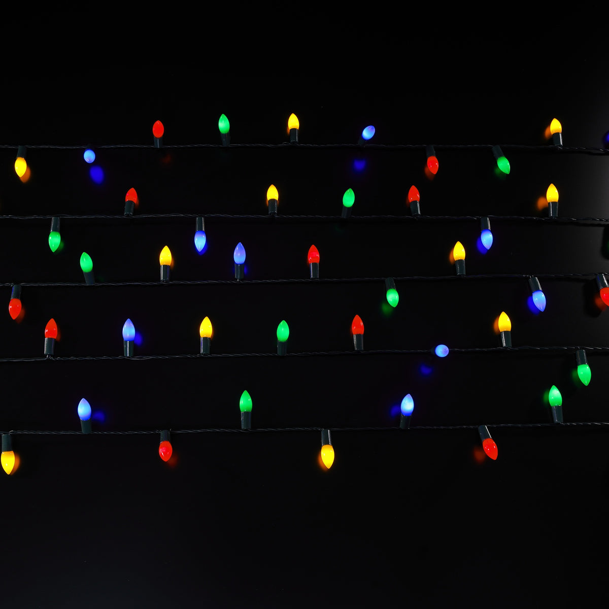 20 Multi Colour Mini Cone Lights