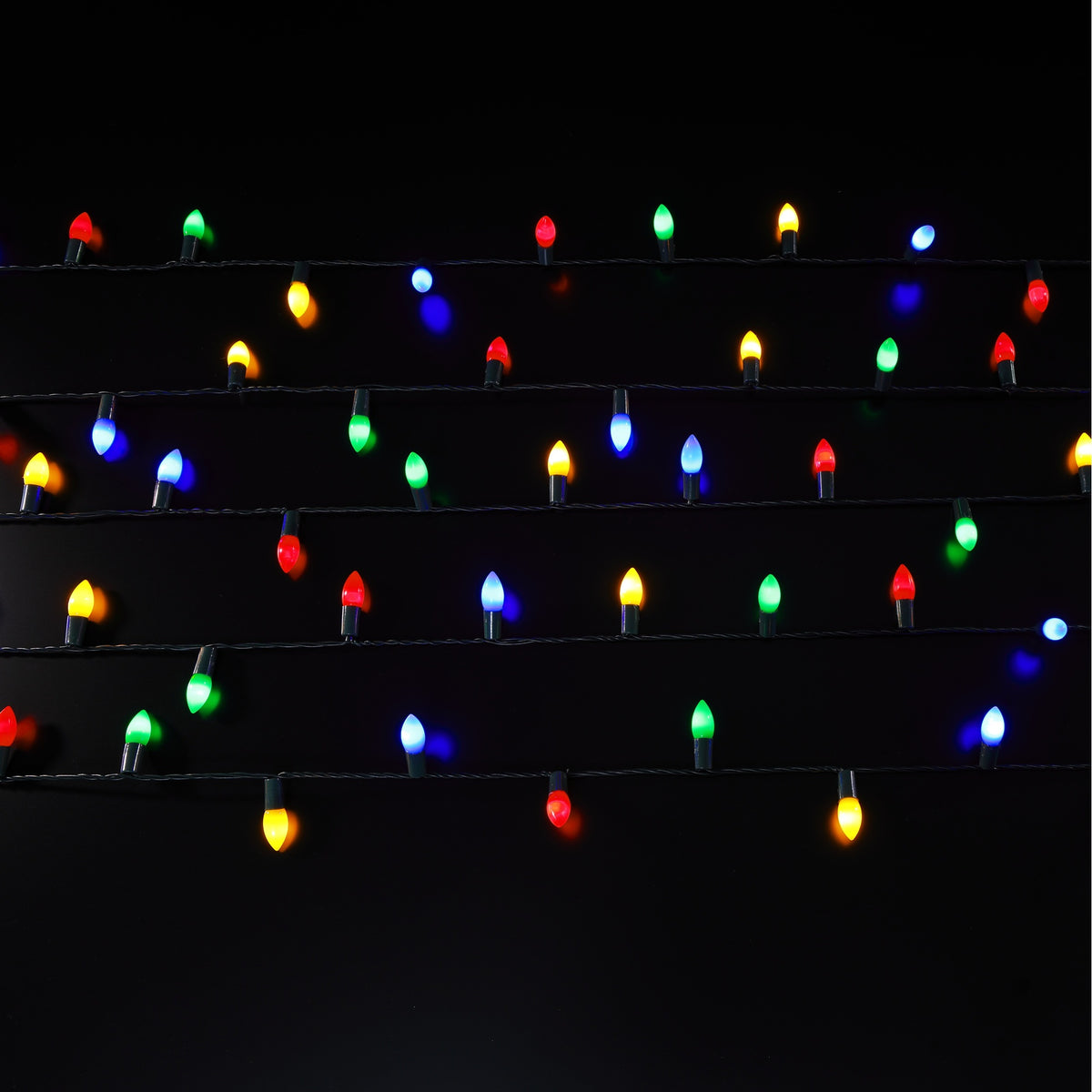 240 Multi Colour Mini Cone Lights