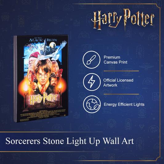 Harry Potter - Sorcerers Stone Light Up Wall Art