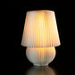 38cm Cream Honeycomb Round Lamp with Globe Light