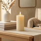 15CM Ivory Pillar Candle