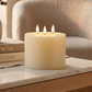 10CM Ivory Multi Wick Candle