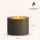 10CM Pewter Multi Wick Candle