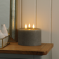 10CM Pewter Multi Wick Candle