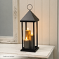 58CM Black Metal Pitched Landern