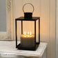 35CM Black Metal Box Lantern