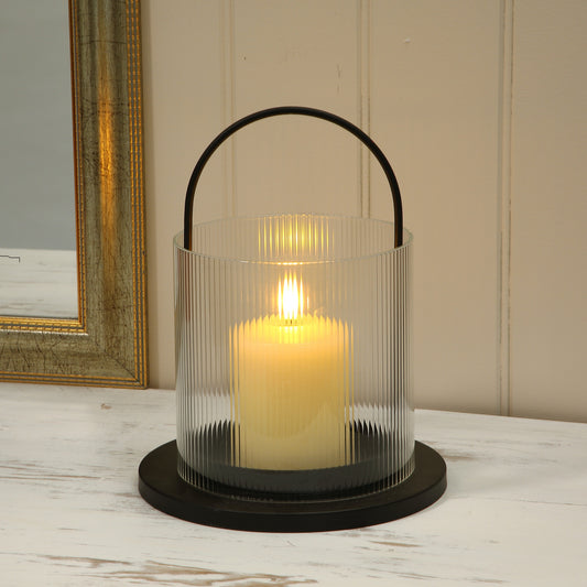 19CM Rippled Hurrican Lantern