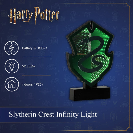 Harry Potter - Slytherin Crest Infinity Light