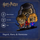 Harry Potter - Hagrid, Harry & Hermione Infinity Light