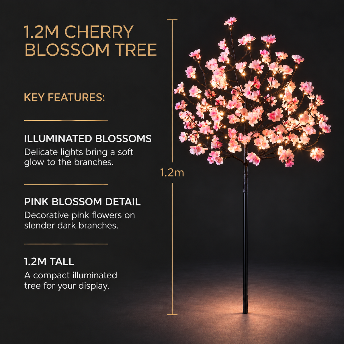 1.2M Cherry Blossom Tree