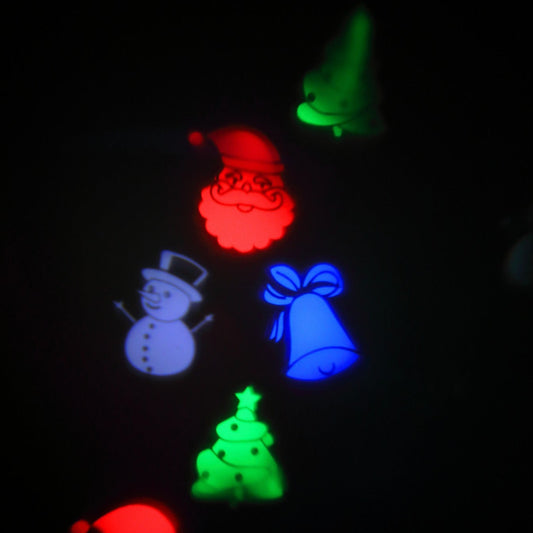 Santa LED Candle Projector