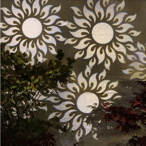 Warm White Sun Projector String Lights