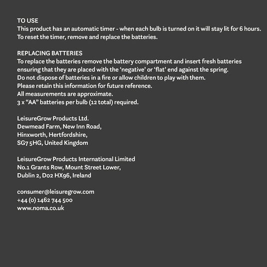 Set of 4 Large Cone Bulb Lights