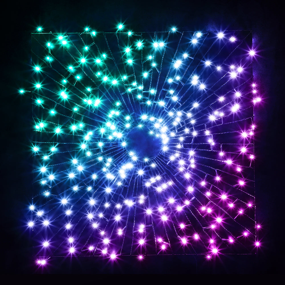 Spectrum Digital Remote Control Decor String Lights (Green Cable)