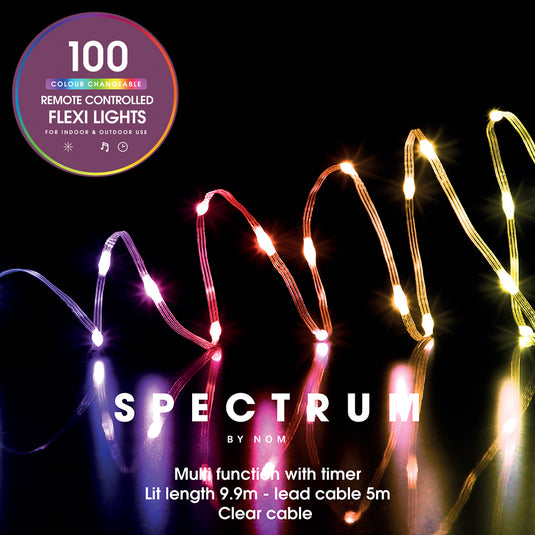 Spectrum Digital Remote Control Flexi Lights (Clear Cable)