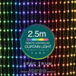 2.5M Spectrum Digital Remote Control Curtain Light