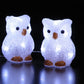 Set of 5 Acrylic Owls