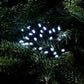 1000 White Multifunction String Lights With Green Cable
