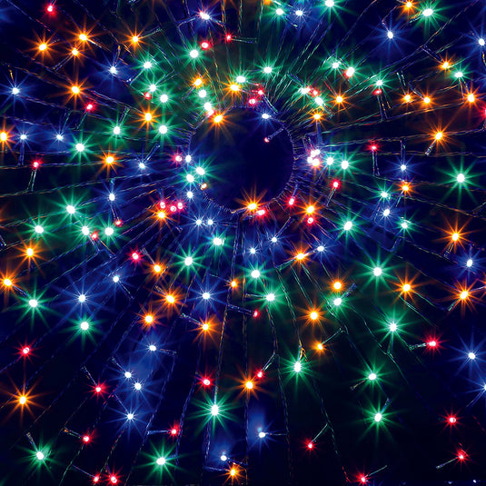 480 Multicolour Multifunction String Lights with Green Cable