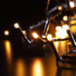 960 Stardust Random Twinkling Décor Tree Lights with Black Cable