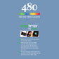 480 Multicolour Multifunction Décor Tree Lights with Green Cable