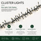 960 Warm White Multifunction Cluster Lights with Green Cable