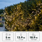 960 Warm White Multifunction Cluster Lights with Green Cable