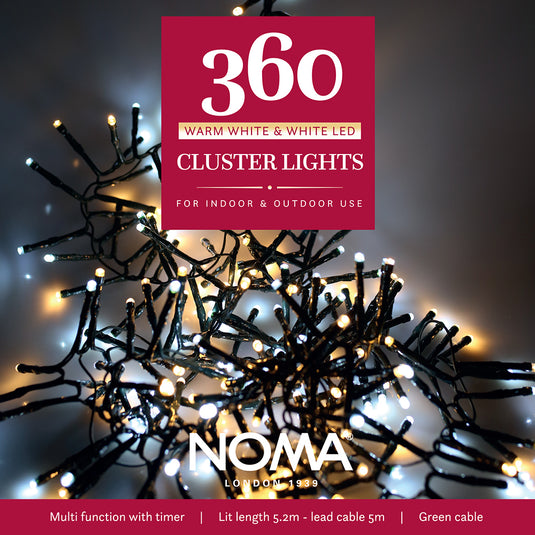 360 White/Warm White Multifunction Cluster Lights