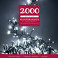 2000 White Multifunction Cluster Lights With Green Cable