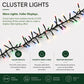 960 Multicolour Multifunction Cluster Lights with Green Cable