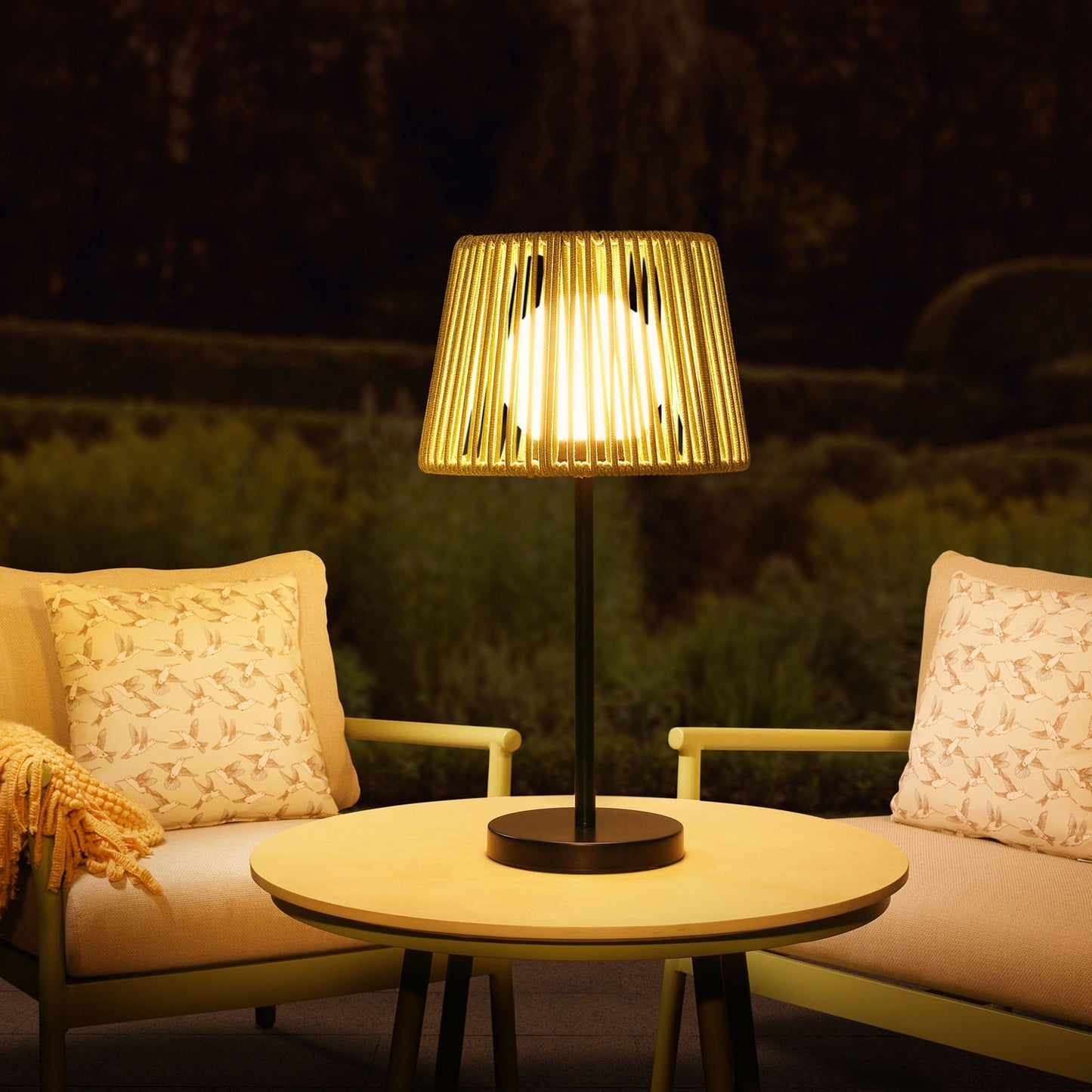 Garda Sage 56cm Table Lamp