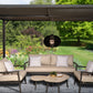 Ravello Noir Rattan Pendant Light
