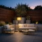 Matera Sage Rope Floor Lamp