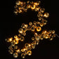 Gold Bauble Cluster Garland