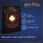 Harry Potter - Marauders Map Light Up Wall Art