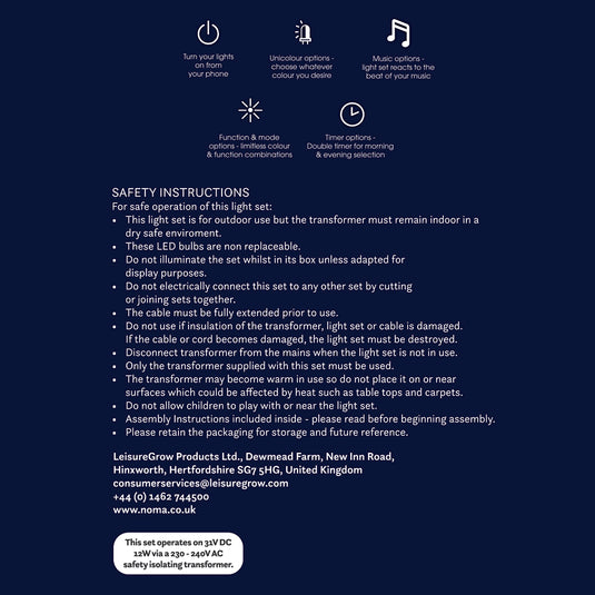 2M Spectrum App Starry Nights All Purpose Tree - RGB