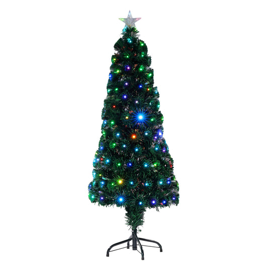 1.8M Nebula Green Tree With Multi-Colour LED Strands