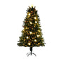 1.8M Snowball Downswept Tree With Red Berries & White Baubles