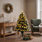 Liberty Green Fibre Optic Tree With Houses