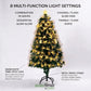 Liberty Green Fibre Optic Tree With Houses