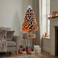 Copper Starburst Tree With Stars & Baubles