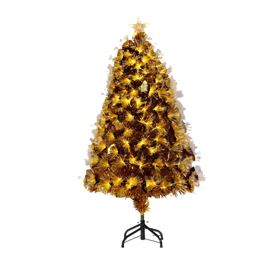 90CM Liberty Gold Tree With Church Houses