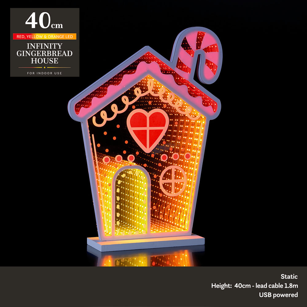 40CM Infinity Tall Gingerbread House