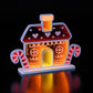 30CM Infinity Gingerbread House With Candy Canes