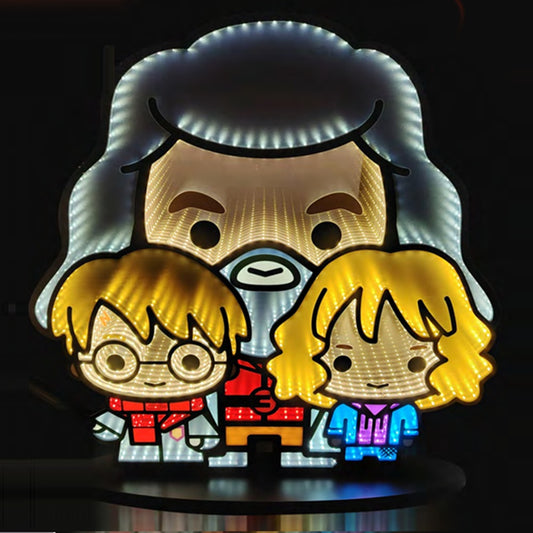 Hagrid, Harry & Hermione Infinity Light - Coming Soon
